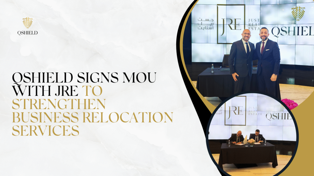 QShield Signs MOU with JRE to Strengthen Business Relocation Services