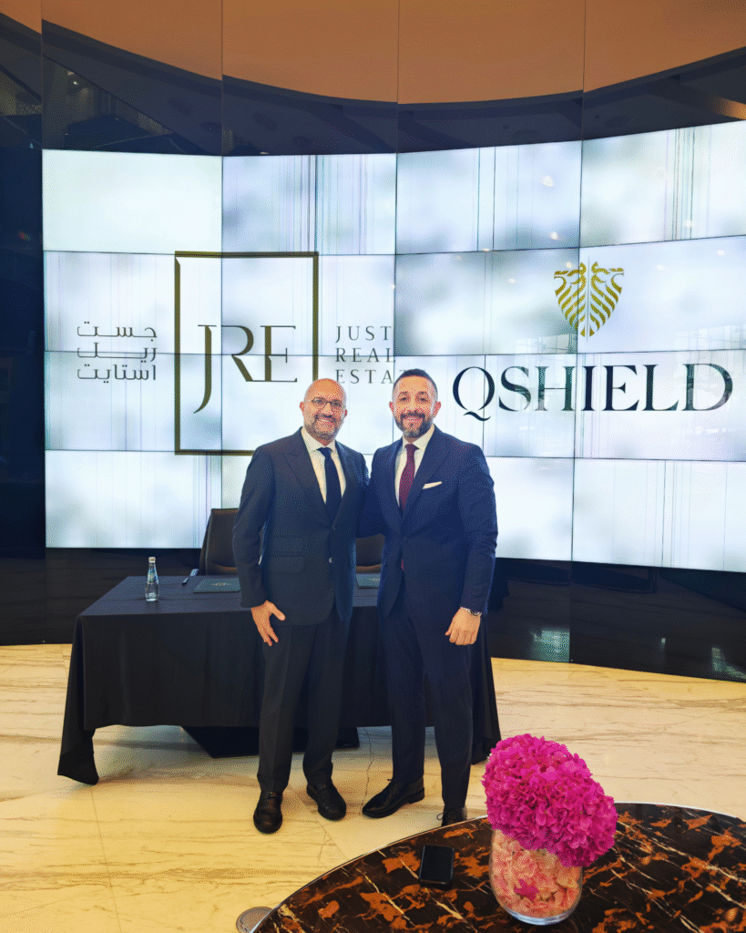 signing ceremony Qshield and JRE