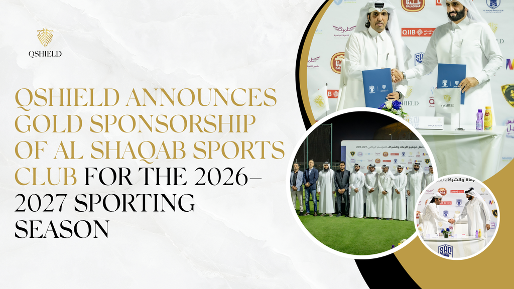 QShield Announces Gold Sponsorship of Al Shaqab Sports Club for the 2026–2027 Sporting Season