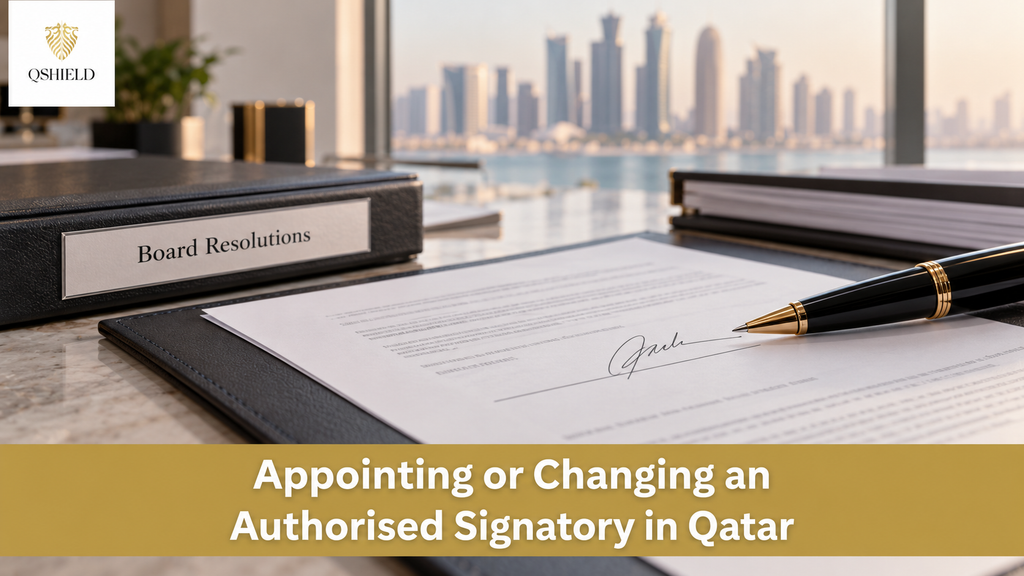 Appointing or Changing an Authorised Signatory in Qatar